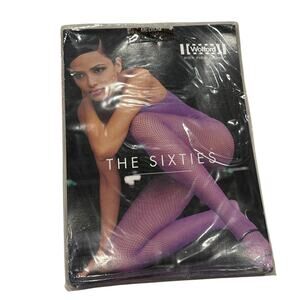 NEW Wolford The Sixties Net Tights sz M Brown Fishnet Tights Medium